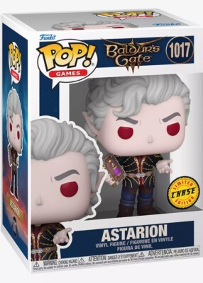 Funko Baldur's Gate 3 Pop! Games Astarion Figure CHASE & COMMON