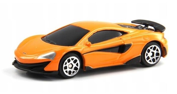 Rmz City Junior Mclaren 600LT Orange 1:64 Scale 3 Inch Toy Diecast Car New-image