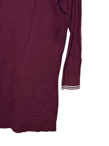 Hollister Women's Cardigan Sweaters Stripe Button Up Deep V-Neck Stretch Small - Picture 8 of 10