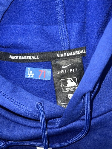 Authentic MLB Dodgers #71 Player 2022 Postseason Thermal Fit Pullover Hoodie XL. - Picture 3 of 5