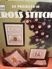 28 Projects in Cross Stitch Hazel Pearson Handicrafts 1978
