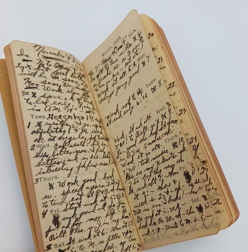 1925 The Standard Diary and Daily Reminder con mapas a color, memorandos, direcciones, - Imagen 6 de 13