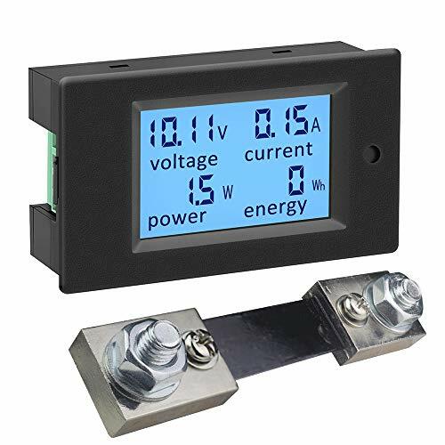 KETOTEK Amperometro Voltometro DC 100A Shunt Wattmetro Digitale da (b5T)