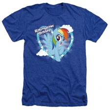 My Little Pony Heather T-Shirt Rainbow Dash Royal Tee