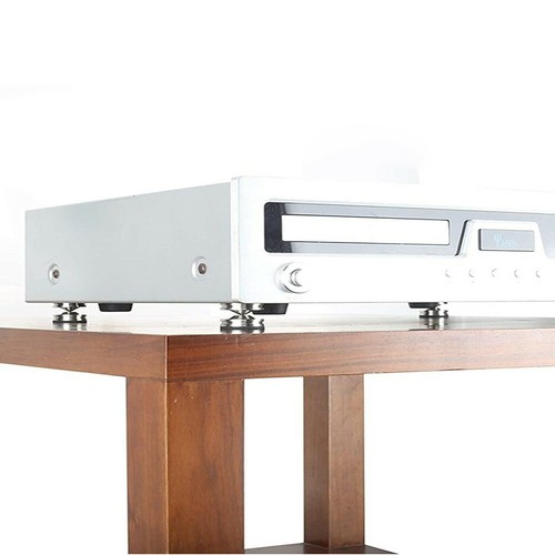 4 Stck. 28 mm HiFi Audio Lautsprecher Isolierung Spitze Ständer Füße Pad Basis-Edelstahl - Bild 11 von 11