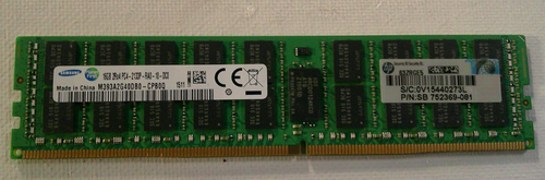 Samsung 16GB 2Rx4 PC4-2133P-RA0-10-DC0 ECC REG Memory M393A2G40DB0