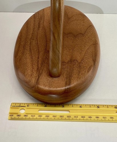 Vintage walnut wood standing adjustable freestanding, vanity mirror, w/t box - Picture 11 of 12