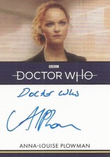 Doctor Who Series 1-4: Anna-Louise Plowman 'Doctor Who' Autograph Card
