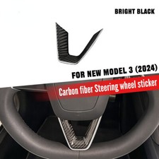 Coprivolante in vera fibra di carbonio adatto per Tesla Model 3 2024