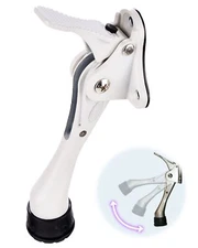 One Touch Kickdown Door Stopper, Door Holder, Heavy Duty Door Stops, Bottom o...