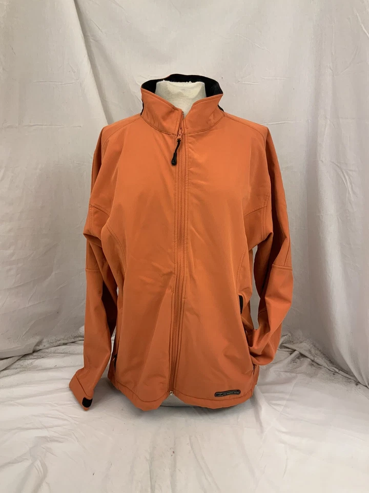 Chaqueta Zorrell Weather Series 2XL Mujer Naranja Poli Cremallera Completa YGI U1-563 Foto 2 de 4