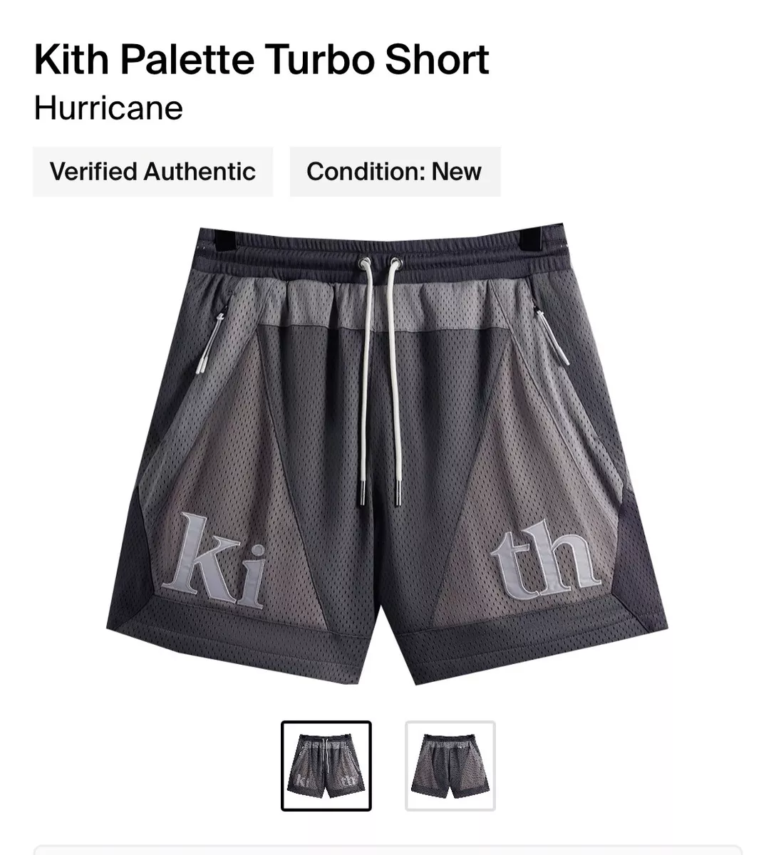 NEW Kith SS22 Turbo Short Hurricane Sz S NWT Fieg RF | eBay