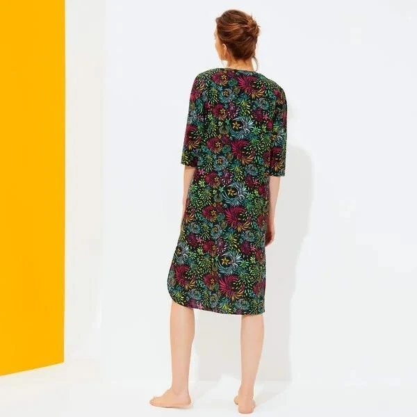 Cubierta de playa Vilebrequin / Mujer / Tarifa Flor negra / PVP £220 Foto 4 de 4