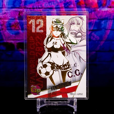 C.C. Premium Waifu Trading Card SP FIFA Football Girl Qatar FBG01-GP02 England