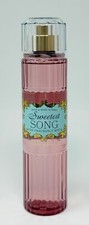 1 NEW BATH  BODY WORKS SWEETEST SONG FINE FRAGRANCE MIST BODY SPRAY 8 OZ LARGE