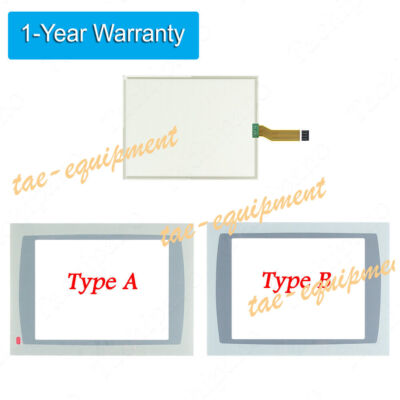 2711P-T12C4D1 Touch Screen Glass for AB 2711P-T12C4D2 with Film Overlay