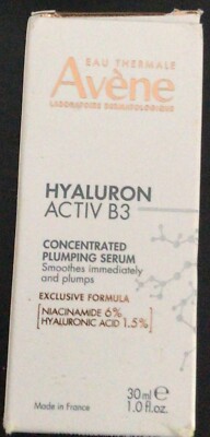 Avene Hyaluron Activ B3 Concentrated Plumping Serum Smooth+ Plumps (O9)