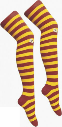 Womens Over The Knee Socks Plain & Stripe Thigh High Adults Stretchy OTK Socks