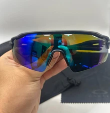 NEW Oakley Radar EV Path OO9208-C038 Men's Sunglasses Blue Lenses PRIZM POLARIZE