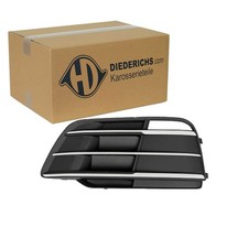 DIEDERICHS BLENDE CHROM/SCHWARZ STOßSTANGE VORNE LINKS passend für AUDI Q5