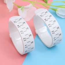 4 Pcs Bracelet Measuring Tool PU Material Bangle Gauge Sizer Jewelry Wrist
