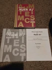 Saxon Math 87 8/7 Student Textbook Tests Answer Key SET Homeschool First 1st Ed