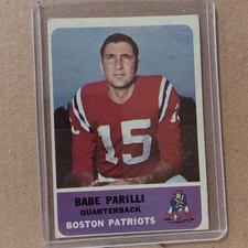 1962 Fleer - Babe Parilli #4