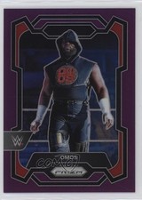 2024 Panini Prizm WWE Purple Prizm 27/149 Omos #111 11pj