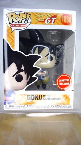 Funko Pop! : Dragon Ball - Goku With Kamehameha #1634 Gamestop Exclusive