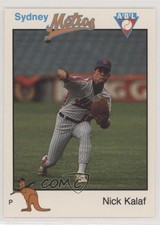 1989-90 Futera Sydney Metros Nick Kalaf 0c6