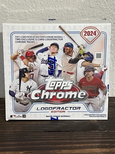 2024 MLB Topps Chrome Logofractor Edition New Sealed Box