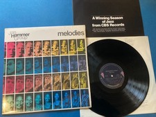 Jan Hammer Group - Melodies 1977 SHRINK WRAP jazz fusion lyrics, insert NM/EX