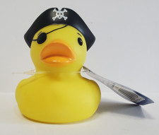 Lux Ducks Pirate. Rubber Duck. Bath Toy. One Eyes Pirate Ship Duck. New