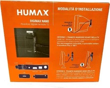 Humax - Decoder digitale terrestre DVB-T2 HD-2023T2 Digimax Nano con telecomando