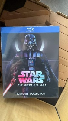 スターワーズ　サーガ　DVD BLU RAY Star Wars Skywalker Saga 12-Movie Collection Blu-Ray Brand New