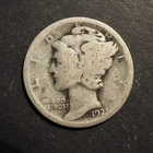1921 *P* MERCURY HEAD SILVER DIME **NICE   ** - FREE SHIPPING! C1578