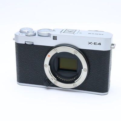 Fujifilm Fuji X-E4 Silber 26.1MP Spiegellose Kamera Body #133