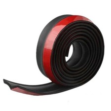 Universal Car Front Bumper Spoiler Rubber Sticker Protector Body Trim 5M