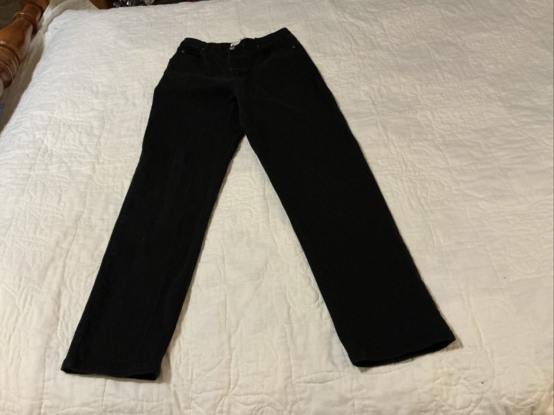 Coldwater Creek Womens Jeans Size 8 Black Stretch