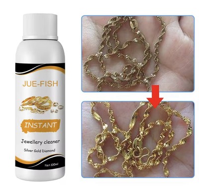 Schmuckreinigungsflüssigkeit Mehrzweckreiniger Gold, Silber 100ML