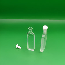 2pcs Quartz Cuvette 2mm Path PTFE Stopper Cuvettes Cell spectrometer 0.7ml Cells