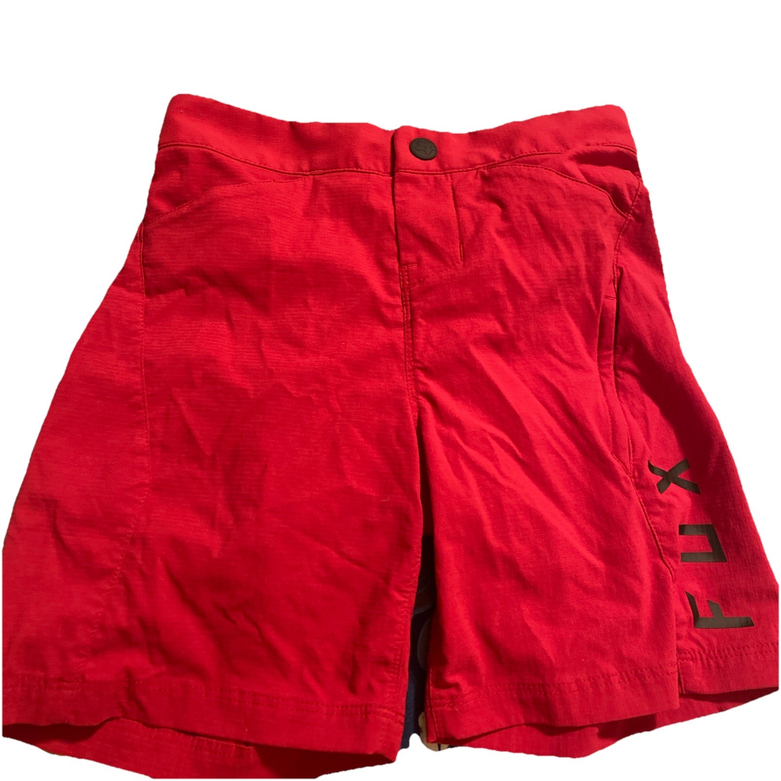 With Padded Liner Bike Shorts Boys Size 22 Adjustable Waist 