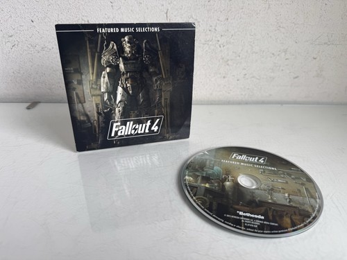Fallout 4 Soundtrack, Featured Music Selections On Audio CD RARE 2015 Bethesda - Picture 6 of 24