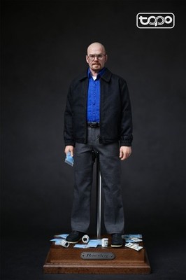 【新品】Breaking Bad Heisenberg 1/6 フィギュア 1/6 Breaking Bad Walter White Heisenberg Figure U.S SELLER TOPO