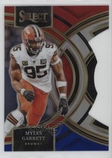 2023 Panini Select Premier Level Red & Blue Prizm Die-Cut Myles Garrett 1fb7