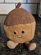 Jellycat Amuseable Acorn Nut Fall Autumn Plush Stuffed Animal Retired Cut Tag