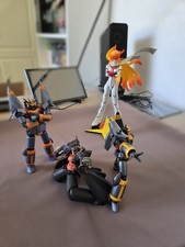 Gunbuster Diebuster Kaiyodo Lot - Nono BOME + Revoltech 101 + Dix-Neuf 030