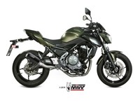Komplett Auspuff 2X1 Mivv MK3 Carbon FÜR Kawasaki Z 650 2017-2023