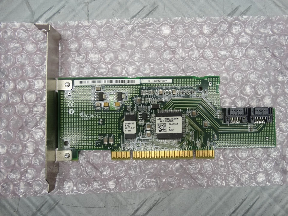 Adaptec AD-1210SA Dual Channel 32 BIT PCI SATA RAID Controller - Image 2 of 4
