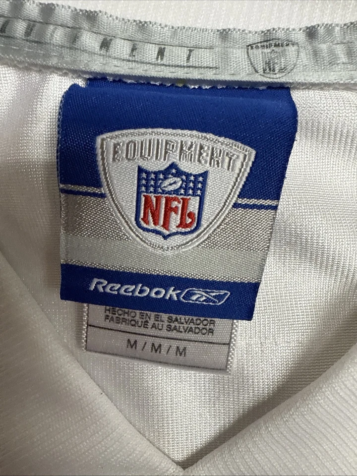 Camiseta masculina vintage Minnesota Vikings Randy Moss Reebok tamanho médio malha - Imagem 4 de 4